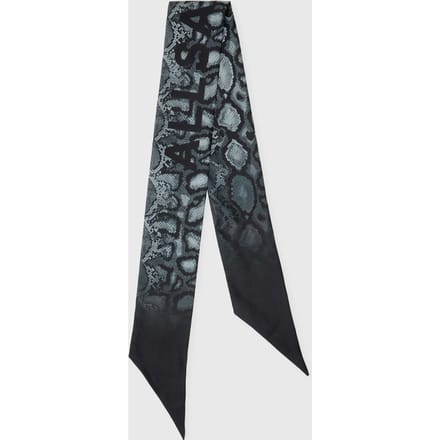 AllSaints Flow Headscarf Slate Grey Taglia: OS | Sciarpe Outlet | Donna | Grigio