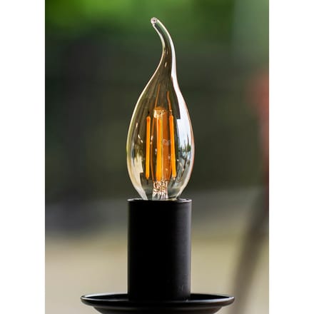 Bailey Led Filament Kaars E14 4W 2200K Goud Dimbaar - 143055 [2 Stuks]