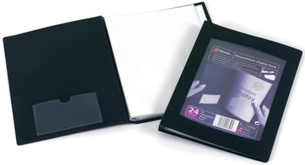 Rexel - Displaybook - 24 Showtassen - A5 - Zwart