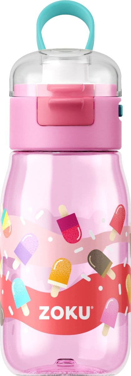 Zoku - Drinkbeker Kids Flip 475 ml Pops - Polypropyleen - Roze