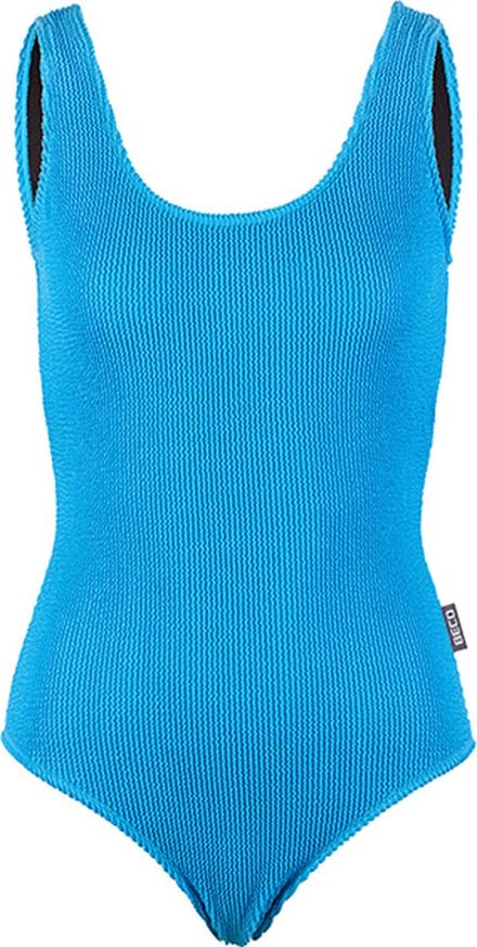 BECO crinkle badpak - turquoise - maat 40