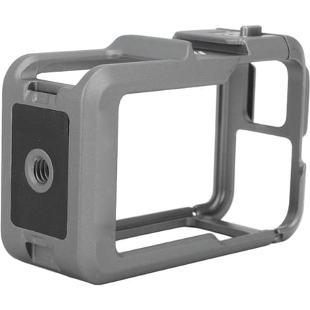 Cage de caméra d'action en alliage d'aluminium à dégagement rapide, boîtier de protection avec double griffe gray