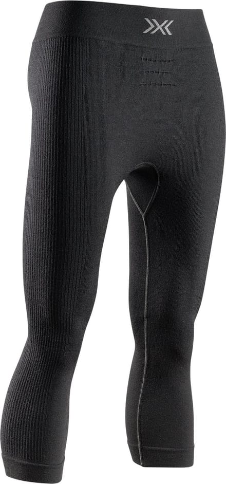 X-Bionic Mightywool 3/4 Broek Dames - Zwart, Maat XS