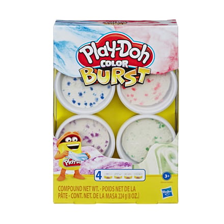 Play-Doh - Kleur Explosie 4 Pack - Boetseerklei