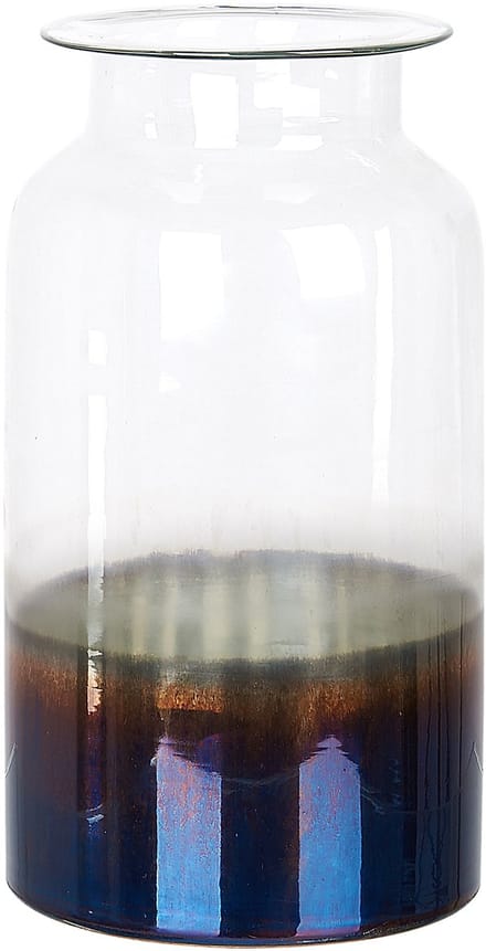 BHATURE - Bloemenvaas - Multicolor - 27 cm - Glas