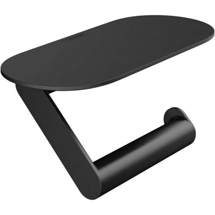 Hansgrohe Wallstoris Closetrolhouder - 23x9.7x3.4cm - mat zwart