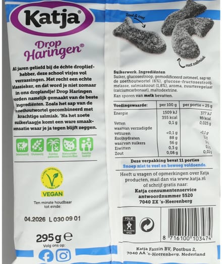 Katja Dropharingen - 12 x 295 gr - Voordeelverpakking