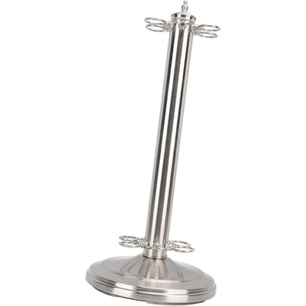 Support Porte Queue de Billard Fer Râtelier Queue de Billard 6 Trous Sur Pied Accessoires Table de Billard gray