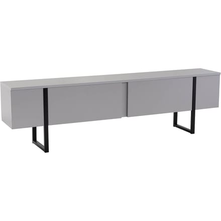 Tv-meubel Serenity Grijs/Zwart 180cm