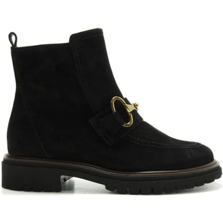 Paul Green 8024 Boots Dames - Zwart - Maat 40