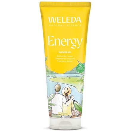 WELEDA Douche verzorging Energie Douchegel Gember Schoonmaken Unisex 200 ml