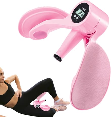 Binnenkant Trainer - Heup Trainer - Spieropbouw - Digitale Teller - 7-14 kg - Roze