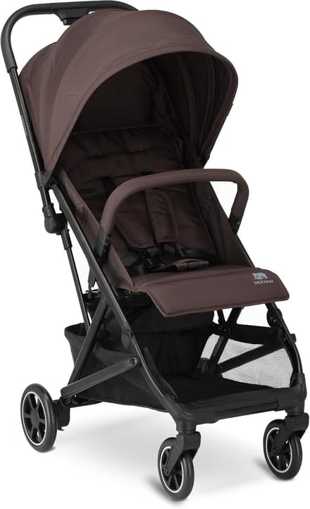 Reisbuggy Kinderen - Compacte Kinderwagen - Gemakkelijk Reizen - Opvouwbaar Met Eén Hand - 7.8 kg - Chocoladebruin