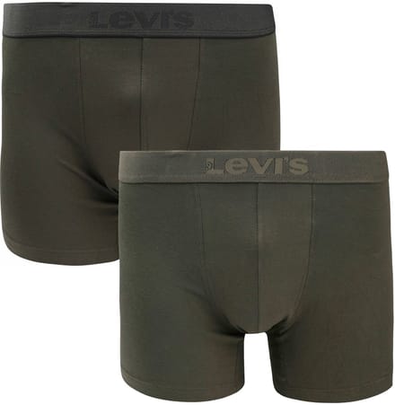 Levi's Brief Boxershorts 2-Pack Groen - Maat L - Heren