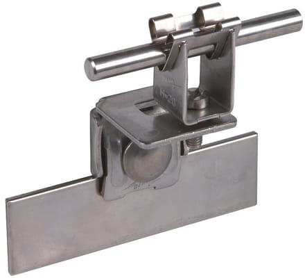 Dakleiderhouder voor tinnen daken met parallelle naad - 223031