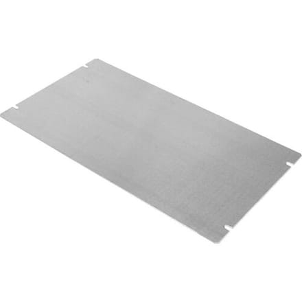 Hammond Electronics 1434-137 Grondplaat (l x b x h) 330 x 178 x 1 mm Aluminium Natuur 1 stuk(s)
