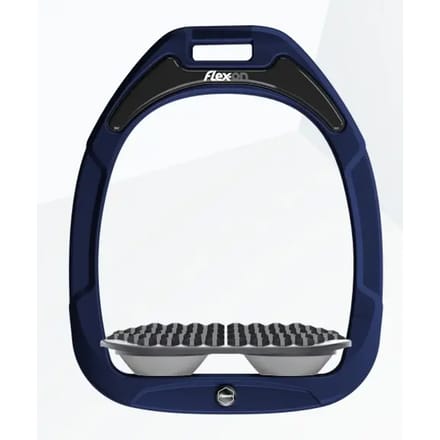 Marine/Grijs/Grijs Stijgbeugels Flex-On Green Composite