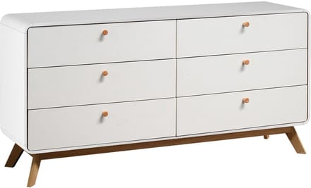 Cassie-Dressoir - 6-laden - Wit