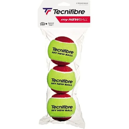 Tecnifibre My New Ball Stage 3 Rood Tennisbal Uitvoering : Zakje