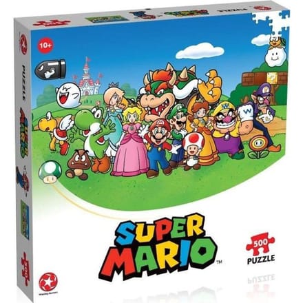 Nintendo - Super Mario en vrienden puzzel 500 stuks
