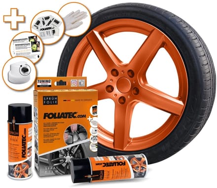 Foliatec Spray Film (Spuitfolie) Set - koper metallic mat 2x400ml