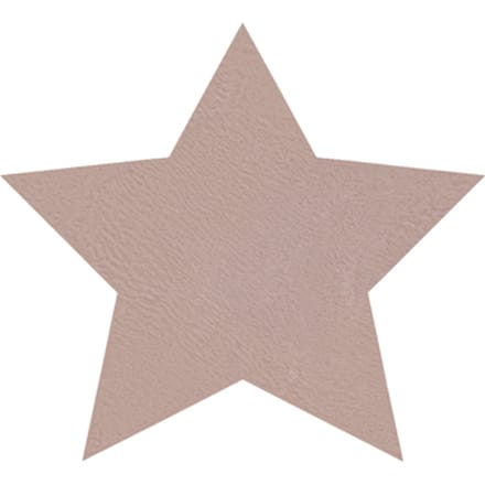 Kleden Rugsx Modern wastapijt SHAPE 3148 Ster shaggy - 80x80 cm