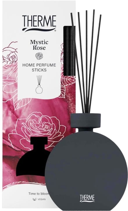 6x Therme Home Perfume Sticks Mystic Rose (150 ml)