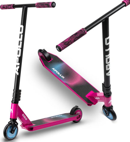 Apollo Stunt Scooter - Eagle, geanodiseerde professionele stuntstep, kinderstep met ABEC 9 lagers, 110mm wielen