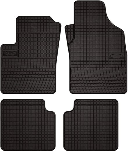 Wielganizator SolidPRO Serie - Rubberen Automatten - Ford Ka MK2 - 2008-2012 - Zwart