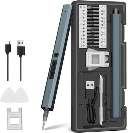 VH Supplies®Elektrische Schroevendraaier - Accuschroevendraaier - Precisieschroevendraaier - 24 Bits