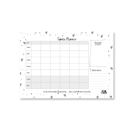 24/7 Stoer Familieplanner - A4