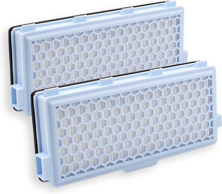 Actieve HEPA-filterset 2 stuks geschikt voor Miele Classic Compact C1, Complete C2 en C3