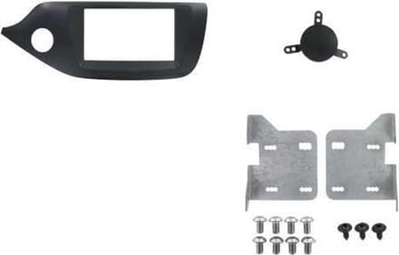 2-DIN FRAME KIA CEEÂ´D 2013-> mat zwart