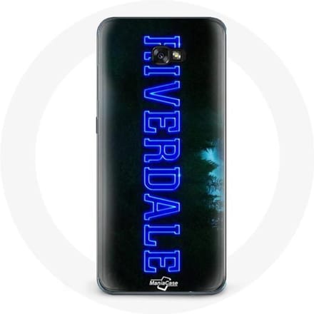 Case voor Samsung A5 2016 Riverdale Series Logo blauw blauw