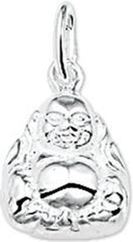 hanger boeddha zilver gerhodineerd