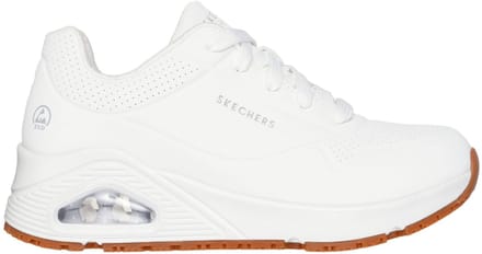 Skechers UNO SR Werkschoenen Dames Sneakers 108021EC WHT