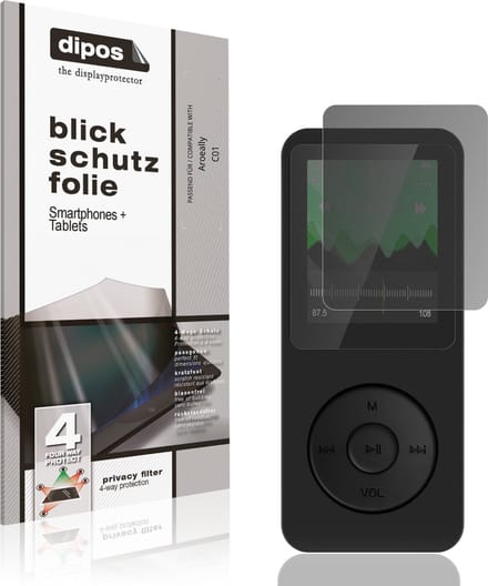 dipos – Matte Privacy Screenprotector geschikt voor Aroeally C01 | Anti-Spy Beschermfolie