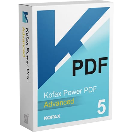 Kofax Power PDF Advanced 5 VLA (for Enterprise) 5 - 24 Gebruiker(s)