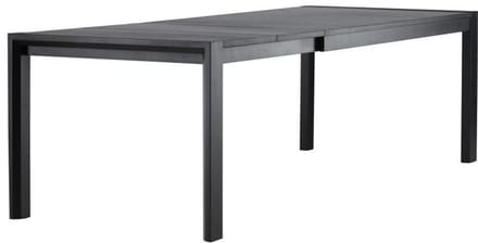 Svea - Tova uitschuifbare eettafel - 170/210/250 x 95 cm - zwart