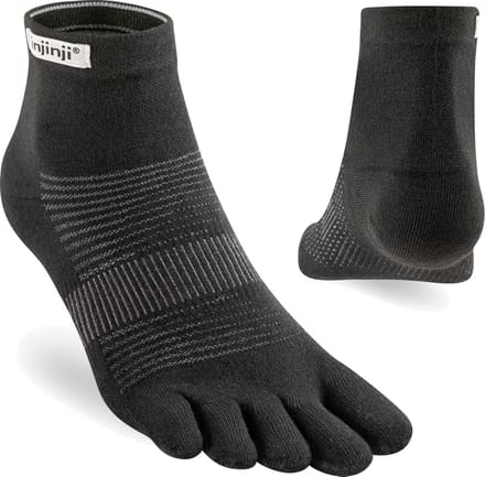 Injinji Run Original Weight Mini-Crew - Zwart - 44-47