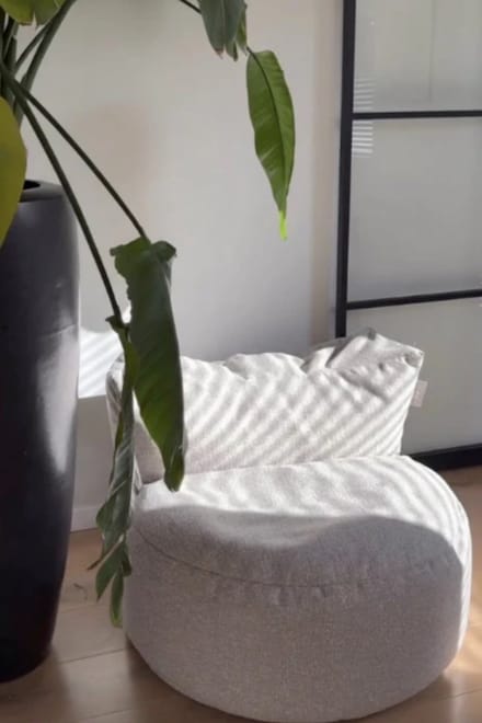 Zaque - Luxe indoor zitzak stoel - Charlie Chair Beanbag