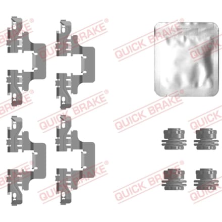 Toebehorenset, schijfremblok QUICK BRAKE 109-0128