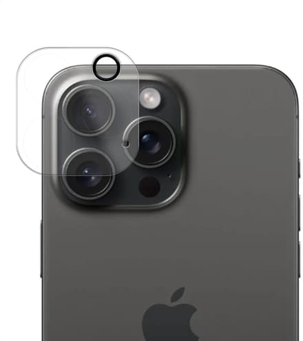 Rosso Camera Lens Protector Geschikt voor Apple iPhone 15 Pro / 15 Pro Max | Camera Bescherming | Glas | Transparant
