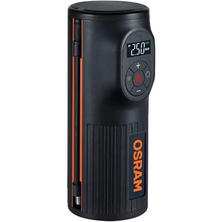 Osram Automotive TYREinflate 2000 Compressor 8.3 bar Opbergbox/tas, Digitaal display, Met werklamp