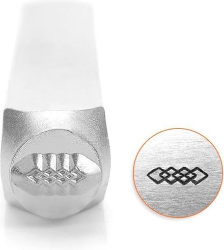 Slagstempel Diamantketen | Hoogte 6mm