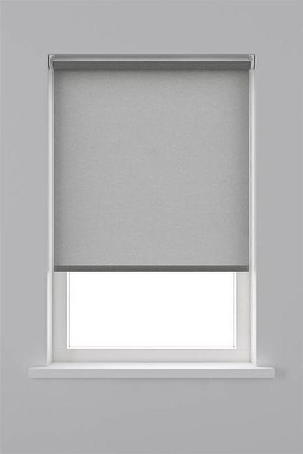 Decosol Rolgordijn Lichtdoorlatend - Structuur grijs (5679) - 120 x 190 cm
