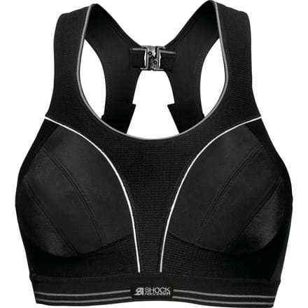ShockAbsorber - maat 80E - Ultimate Run Bra - Sportbeha - Zwart / Silver
