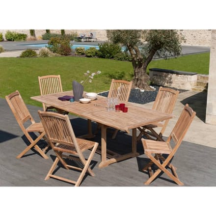 Uitschuifbare tuintafel Amélia | Macabane