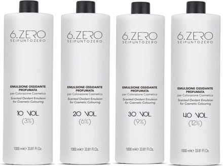 6.Zero Scented Oxidising Emulsion 30 Vol. 1000 ml
