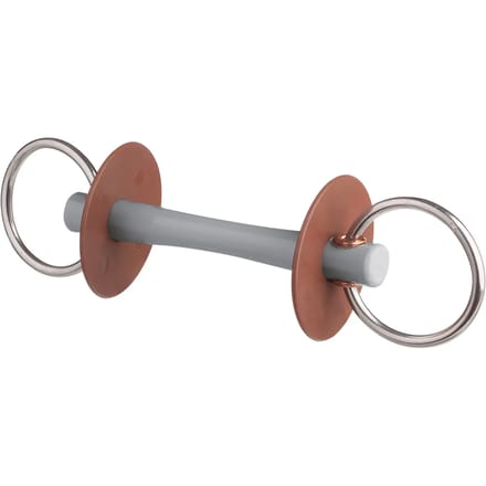 Beris Loose Ring Snaffle Bit With Comfort Bar, Ring 6 Cm